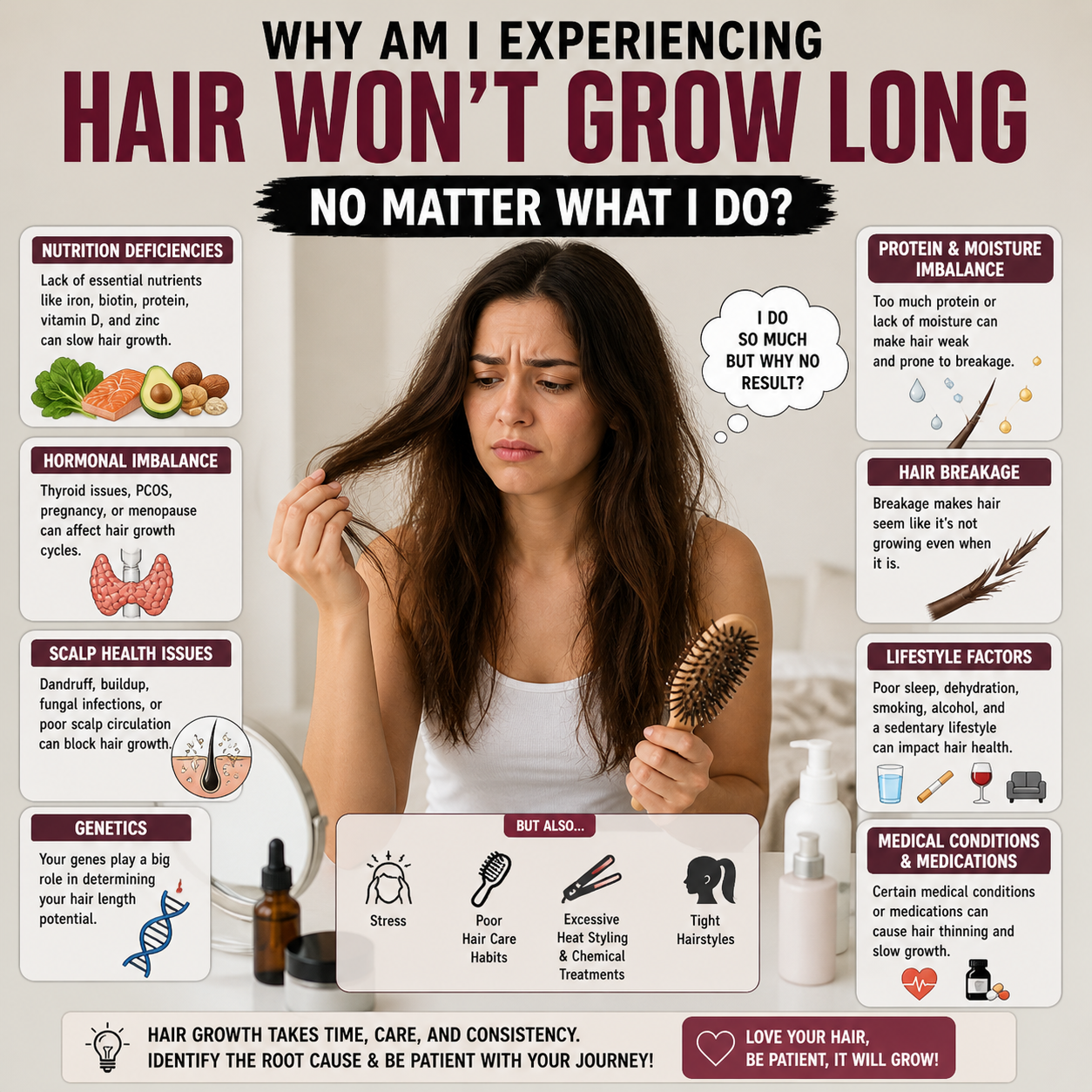 Hair Wont Grow Long No Matter What I Do In Your 30s