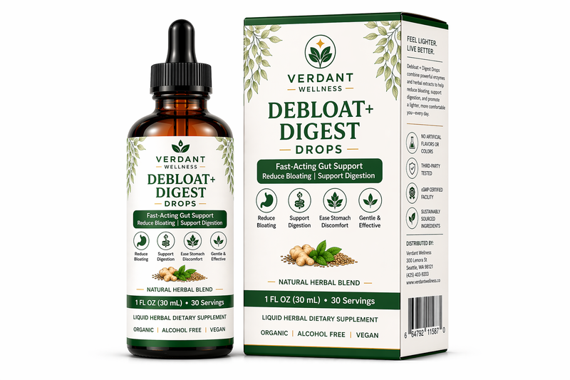 Verdant™ Debloat + Digest Drops