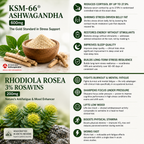 KSM-66 Ashwagandha and Rhodiola Rosea